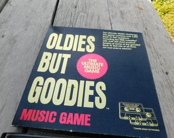 Vtg Oldies But Goodies The Ultimate Music Game 1984, Printed in USA, Vintage Game, Family Game Night, Party Game, Prop, Daysgonebytreasures