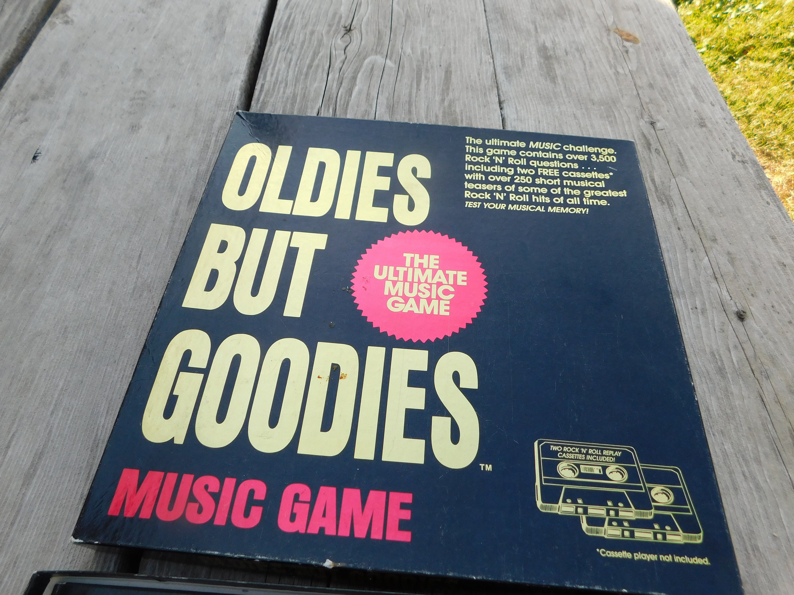 Vtg Oldies but Goodies the Ultimate Music Game 1984, Printed in