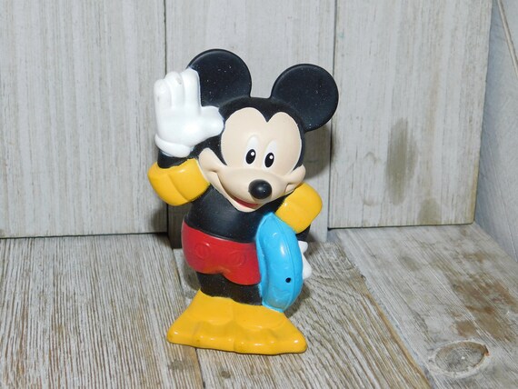 vintage rubber mickey mouse doll