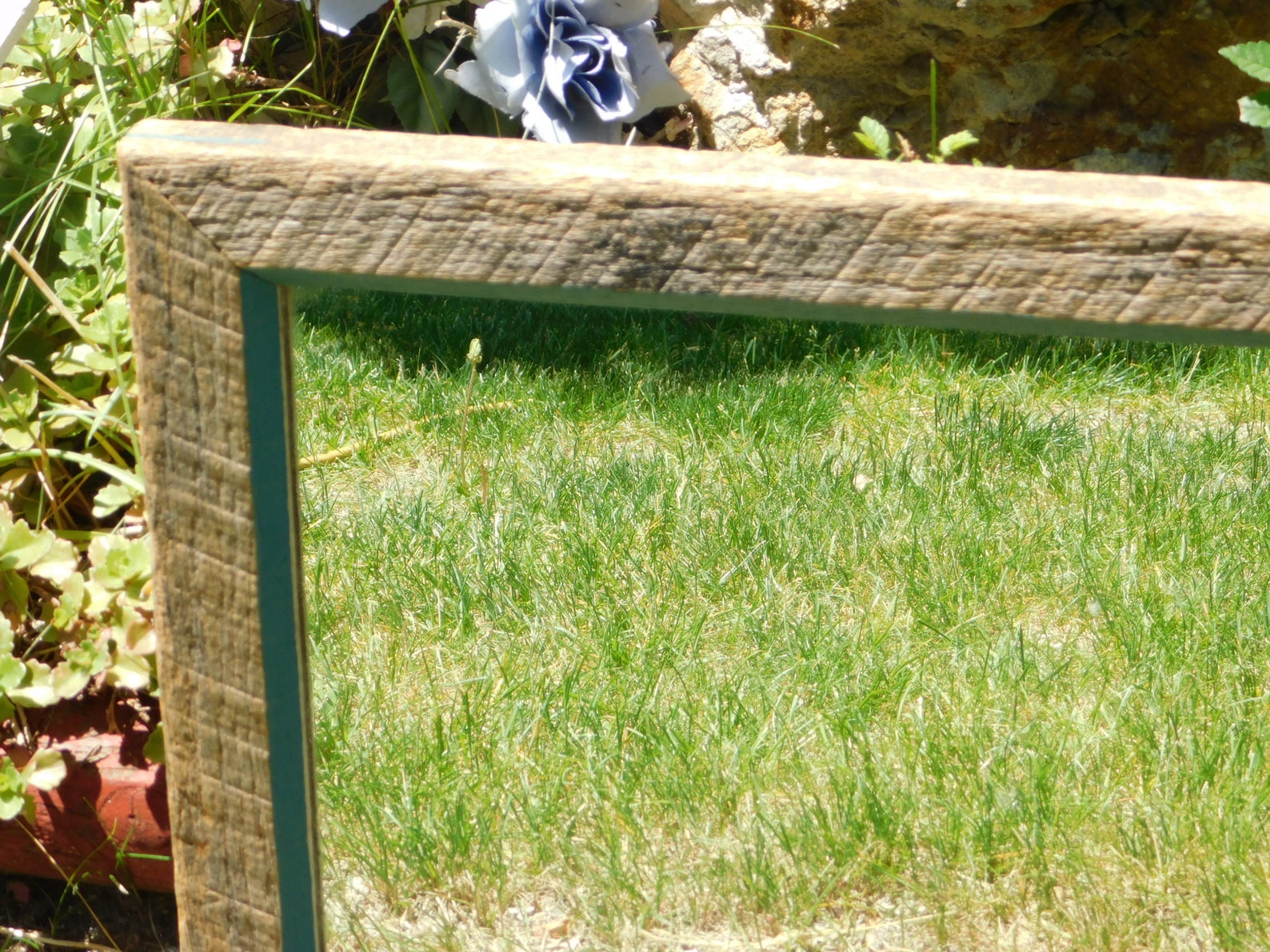 Vintage Rustic Wall Mirror Vintage Wall Mirror Country Home Etsy