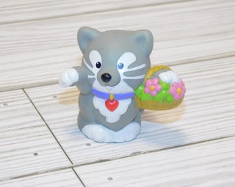 FISHER PRICE Little People Cat, Vintage Toys, Memories, Gift, Prop, Daysgonebytreasures *y