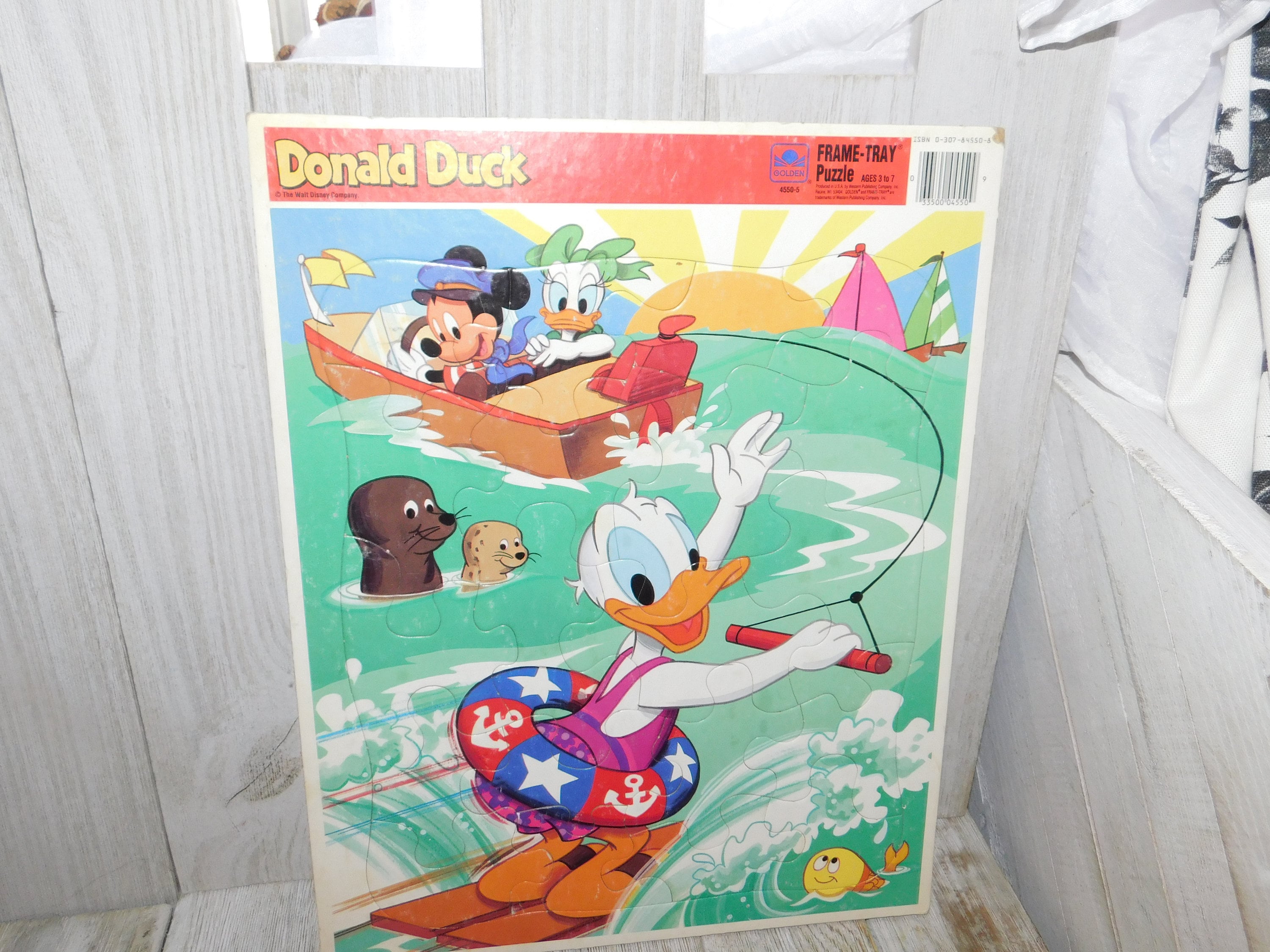 Donald Duck Puzzle - Etsy New Zealand