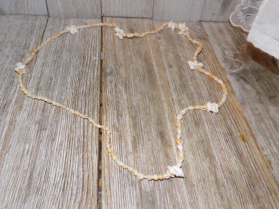 SHELL NECKLACE w Tiny Shells, Nautical Jewelry, G… - image 5