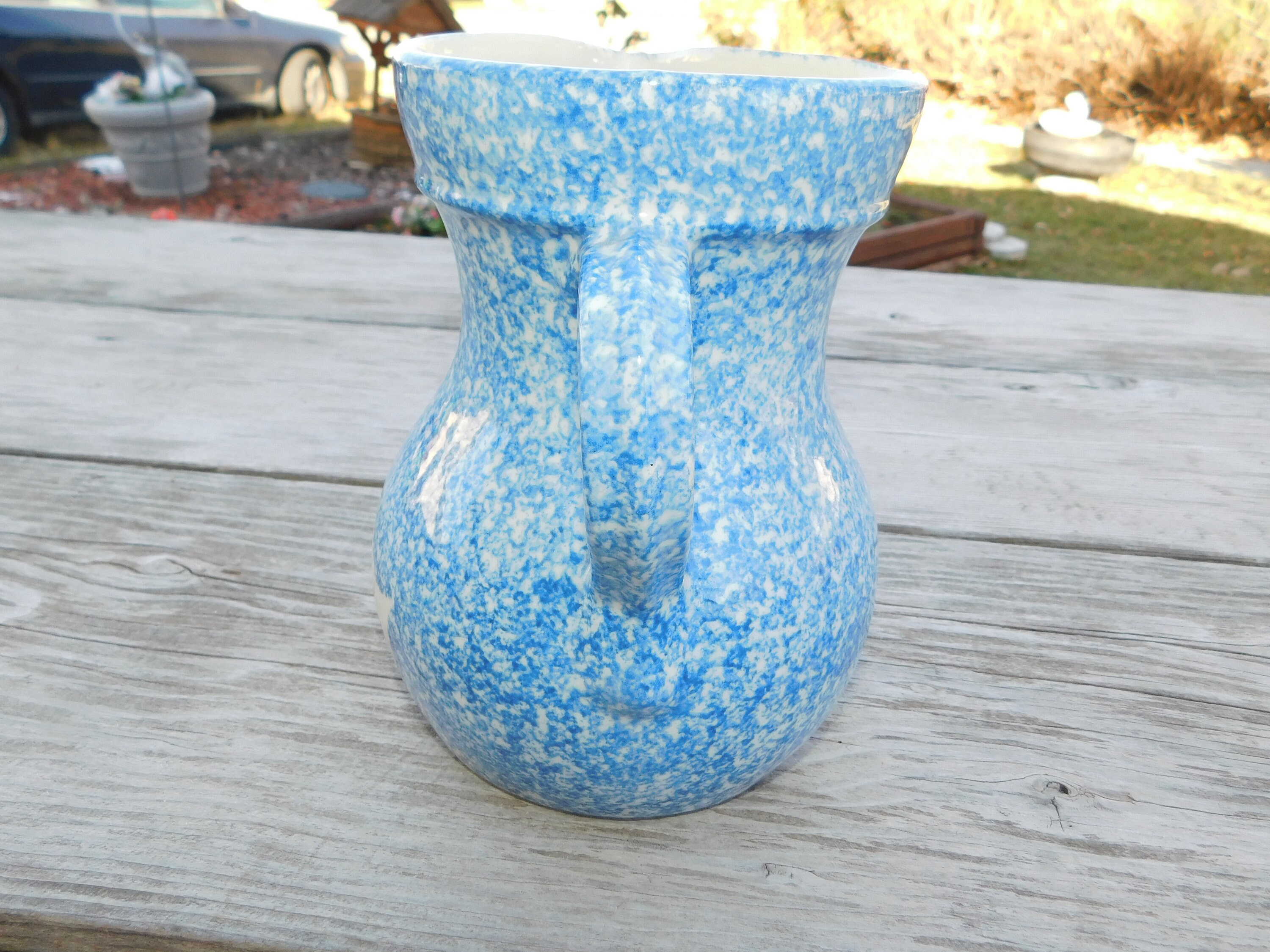 Goose Splatter Pitcher, Breakfast, Goose Pitcher, Vintage Goose Kitchen ...