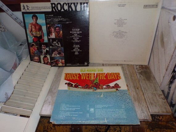 Vintage Records YOUR Choice Listing ROCKY III, Bing Cosby