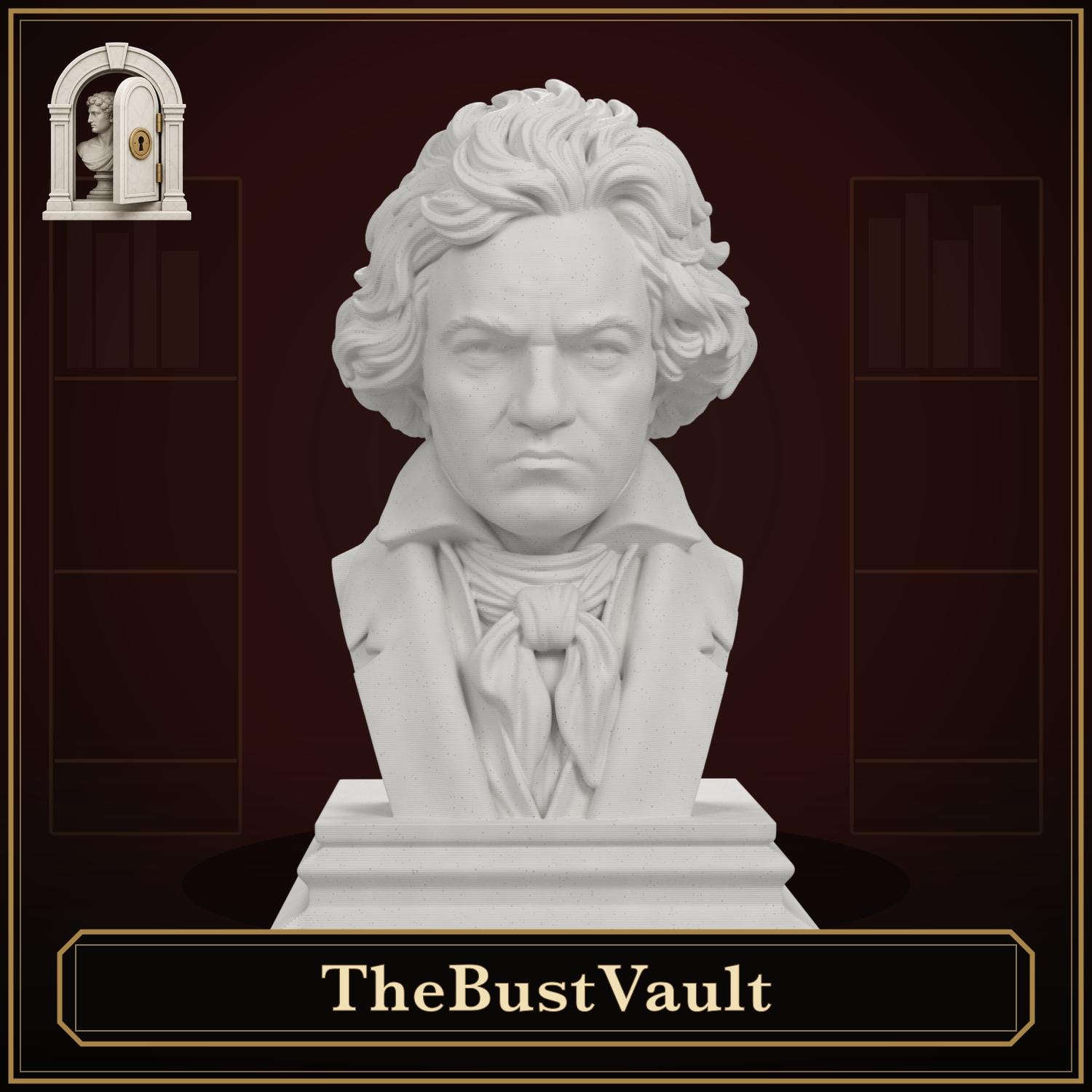 Vintage Beethoven Statue - Etsy