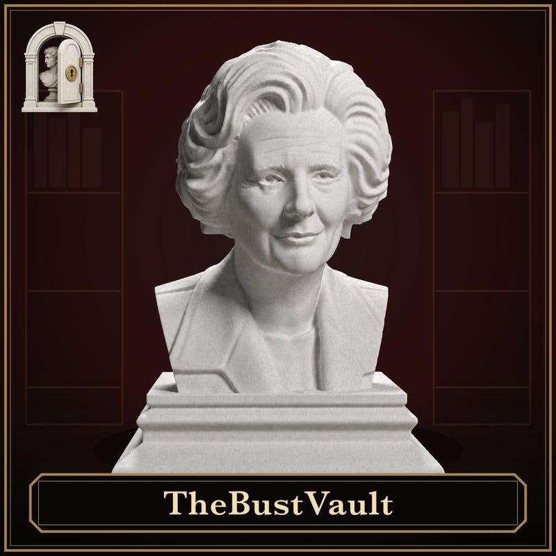 Inventor Feature Library Politician Bust - Etsy