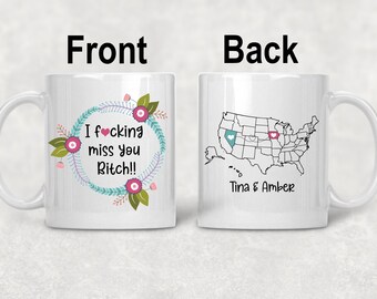 I Miss You Bitch Mug Long Distance Mug Moving Mug For Friend Best Friend Mug I Miss You Bitch Mug Long Distance Mug Moving Mug For Friend Best Friend Mug