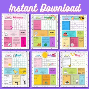 PTO PTA Newsletter-Editable, Instant Download