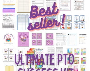 Ultimate PTO Success Kit-Instant Download, Editable