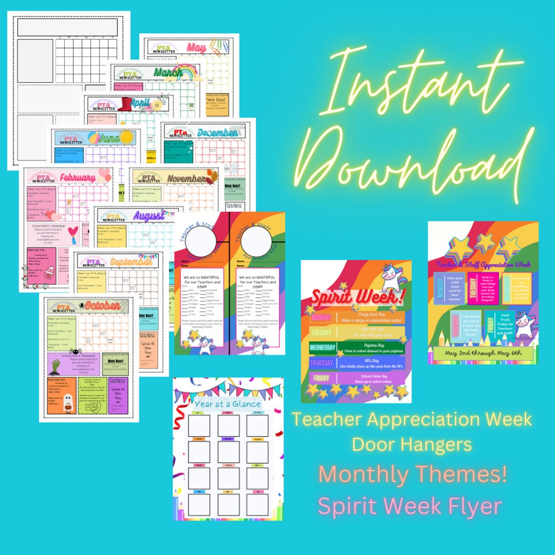 Ultimate PTO Success Kit-instant Download, Editable - Etsy