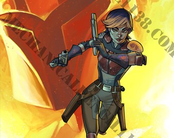 Print 58- Sabine Wren