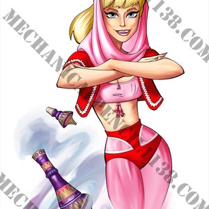 Print 10- I Dream of Jeannie