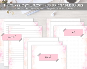 Classic Happy Planner Inserts, Journal, Lines, Bullet, Dotted Grid, Set ...
