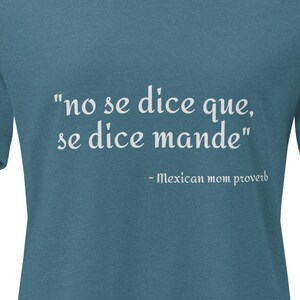 Ninez Collection Women's Relaxed T-Shirt Se Dice Mande
