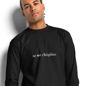 Ninez Collection Men's heavyweight long sleeve t-shirt Chispteo