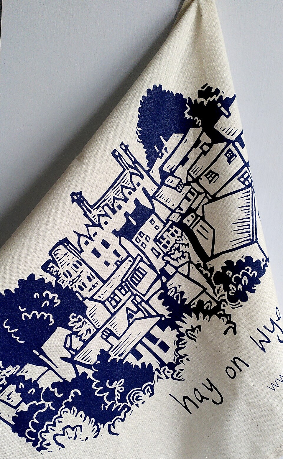 Hay on Wye - tea towel