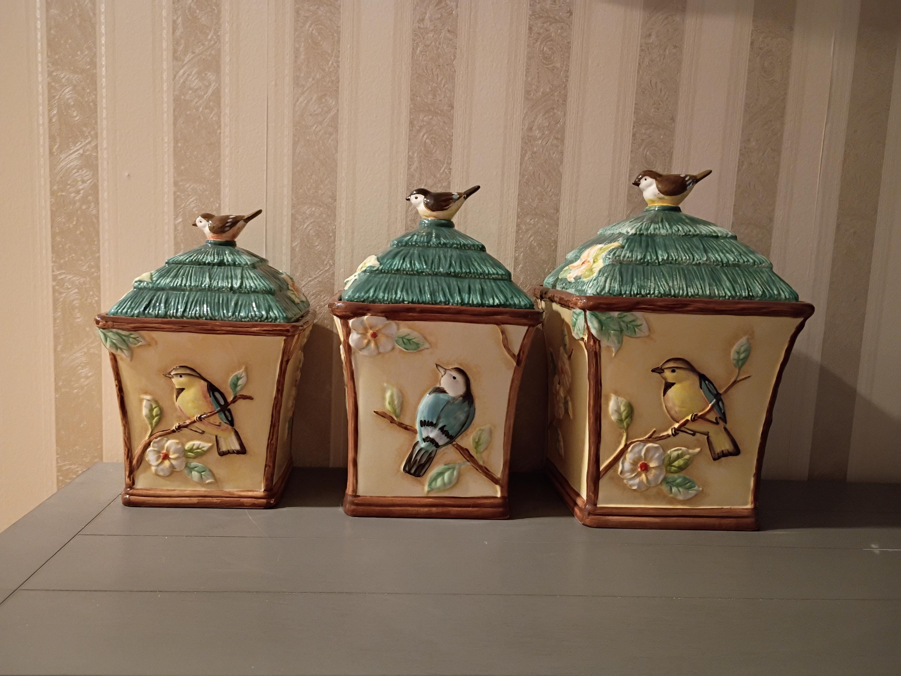Susan Winget Canister - Etsy