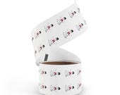 Watercolor Snowman Sticker, Festive Winter Decor, Holiday Art (1"x1" or 2"x2"), in-room view (Bill Shew)