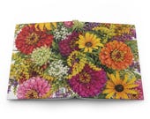 Wildflower Hardcover Journal | Colorful Floral Notebook, Lined Pages (150), detail view (Bill Shew)