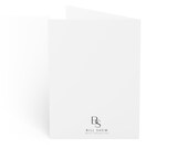 White Daffodil Greeting Card, Digital Art Print, Botanical Card, Blank Inside, alternate view (Bill Shew)