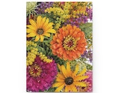 Wildflower Hardcover Journal | Colorful Floral Notebook, Lined Pages (150), alternate view (Bill Shew)