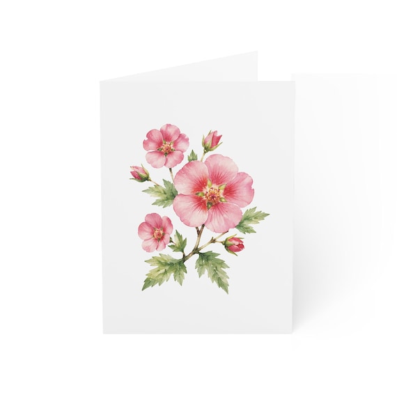 Ornamental Strawberry Card, Digital Art Print, Botanical Card, Blank Inside, Bill Shew wall art print