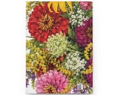 Wildflower Hardcover Journal | Colorful Floral Notebook, Lined Pages (150), in-room view (Bill Shew)