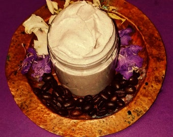 Arabica Coffee seed Body Butter out of infused Arabica coffee beans.Coffee butter exotic oils & Guarana powder from Brazil