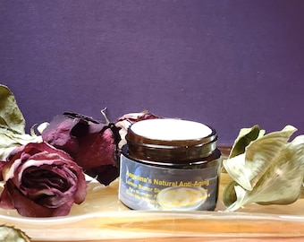 Lemon Butter Face Cream using my own herbal infusion unrefined butters & oils