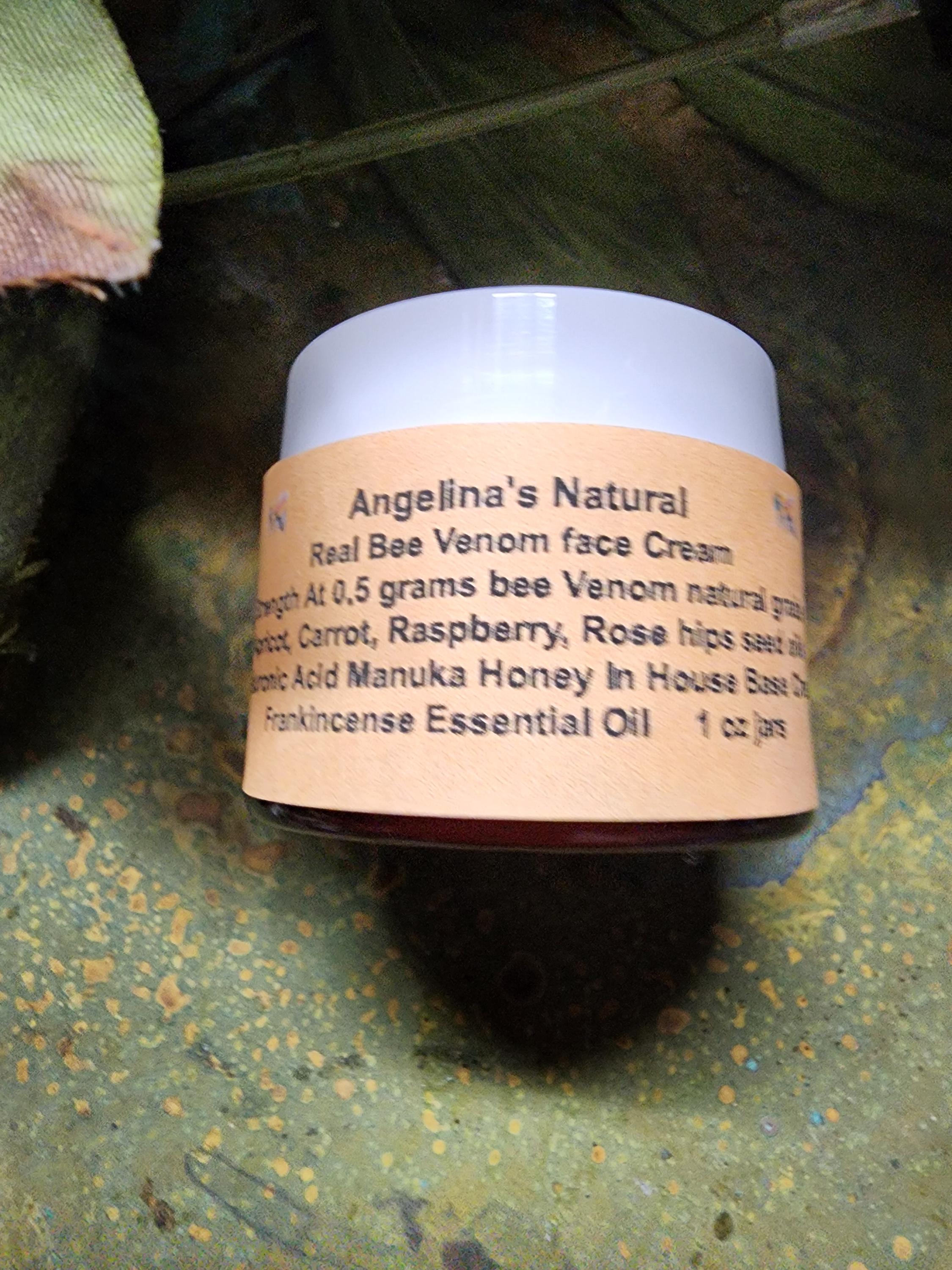 Real Bee Venom Manuka Honey Face Cream: Organic Moisturizer for 