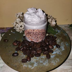 Arabica Coffee Seed Body Butter: Exotic Oils & Guarana Powder image 1