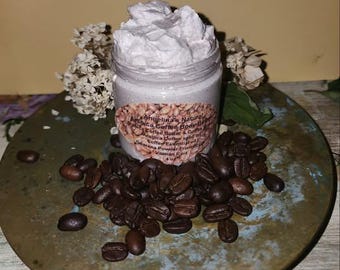 Arabica Coffee Seed Body Butter: Exotic Oils & Guarana Powder