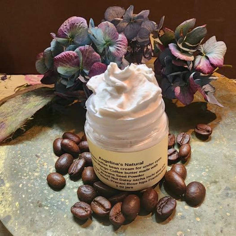 Expresso coffee bean cream for under eye care image 5
