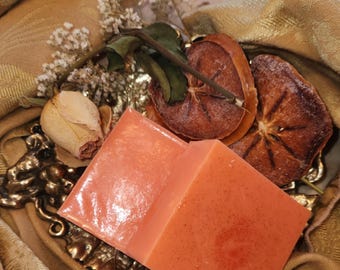 Ambrosia coconut, orange, honey, baby buttermilk and glycerin soap 5.5 oz bars
