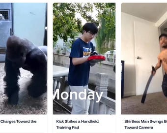 20 TikTok Viral Hook Video Templates, Funny Action Clips (Digital Bundle)