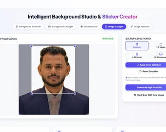 AI Background Remover PHP Script, Sticker Maker Web App (Source Code)