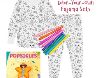 Isglassar till sjöss presentset för läggdags | Inbunden bok och matchande pyjamas | Åldrar 3–8