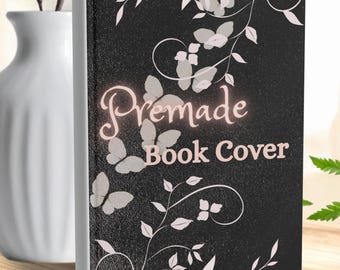 Fantasy Romance Premade Book Cover – Elegant Butterfly & Floral Design (eBook)
