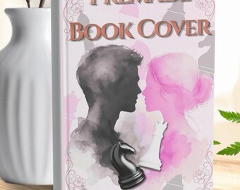 Romantasy Premade Book Cover – Dark Romance Chess Themed (Digital Download)