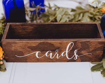 Juvale Rustic Card Box for Wedding White, Pack of 1