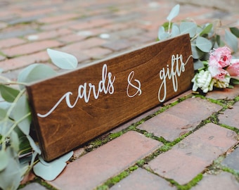 Cards and Gifts Rustic Sign, Wedding Cards Woodland Sign, Wedding Gift Table Wood Sign, Wedding Cards Decor Sign, Gifts and Cards Sign