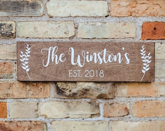 Wedding Wood Rustic Sign, Woodland Decor Customizable Sign, Fireplace Mantle Personalized Wood Sign, Wedding Date, Bride and Groom Name