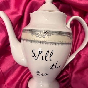 The Pretty Unhinged spill the tea find China tea pot