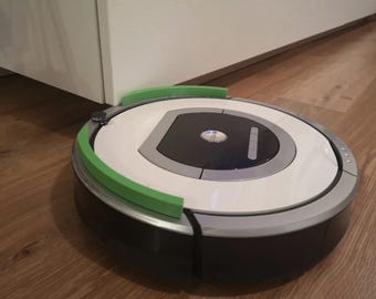 Roomba Vacuum Bumper Extensions | Taller Roomba Front Bumper | Roomba stuck under couch | Robot Vacuum Accessory | iRobot Shark Eufy