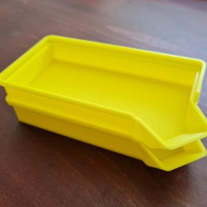 Stackable Funnel Tray | Small Parts, Screws, Washers, Nails Tray | Garage and Workshop Organization | For Guys