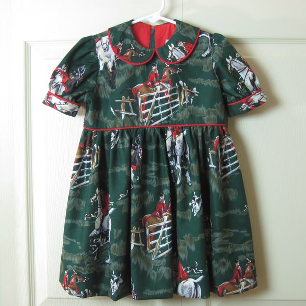 Hunter Green Christmas Dress