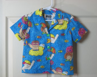 Beach or Pool Shirt and Shorts Set Size 3 toddler