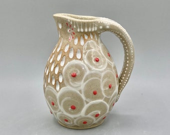 Small pitcher - Handmade pottery