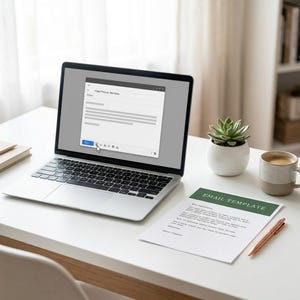 Complete 16-template client communication kit for digital entrepreneurs, graphic designers, copywriters, and consultants. An essential business system to negotiate rates and enforce working hours without the anxiety of drafting emails from scratch.